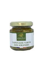 Charger l'image dans la galerie, tapenade verte bio, tapenade verte aux amandes, tartinades bio, tartinables bio, angèle épicerie, angèle saveurs et tradition, bio, fabrication artisanale bio