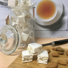 Charger l'image dans la galerie, bouchée nougat blanc tendre, miel de lavande, bio, angèle confiserie, amandes bio