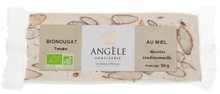 Charger l'image dans la galerie, nougat biologique nature au miel, angele confiserie